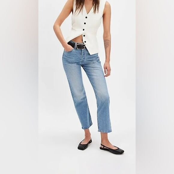 Levi’s Wedgie Fit Straight Jeans Women’s 30 - Picture 1 of 10